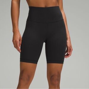 LULULEMON Wunder Train High-Rise Short 8" Black NWT Size 4